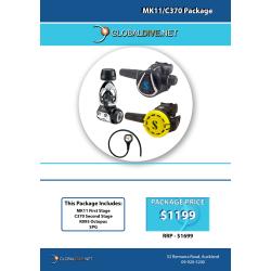 Scubapro MK11/C370/R105 Regulator package