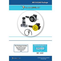 Scubapro MK19 EVO /G260 /R105 Package