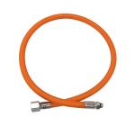OMS by Miflex Braided Inflator Hose Orange 25.5