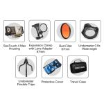 DIVEVOLK SeaTouch 4 Max Plus camera housing with "a lot of fun" Kit