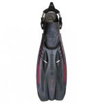 Beuchat Power Jet Fins w/spring straps Black XL
