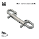 Dan Sun Titanium Short Double-ender Engraved