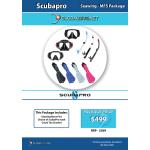Scubapro Mask, Fins and Snorkel package