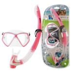 Mares Junior X-One Pirate MS Set | Pink