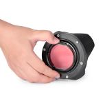 DIVEVOLK Internal Red Filter for Wide Angle Conversion Lens