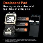 DIVEVOLK SeaTouch 6 Pro camera housing w/ Filters Kit Black