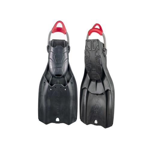 Tech Blade Fin with Spring Straps LG Blk