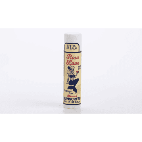 Raw Love Chapstick Sunscreen