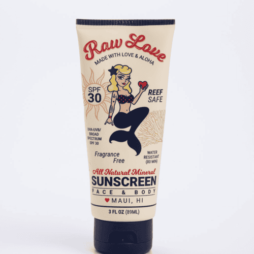 Raw Love Mineral Sunscreen Tube - 3 oz