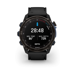 Descent Mk3i  51 mm, Carbon Gray DLC Titanium with Black Silicone