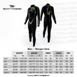 3mm Full Wetsuit Morgan Mens & Womens