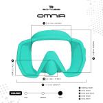 Bonassi Omnia Mask - Black + Revo with Silicone Strap