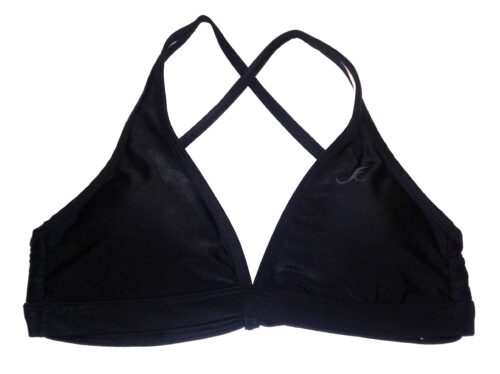 D - Top Halter noir