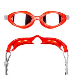 Hydra Vision Goggle - Frame Red / Silver Mirror Lens