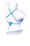 DM - Top Hybrid Gris bordure aqua
