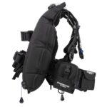 Veste de plonge modulaire CRUX, 50Lbs, Noir