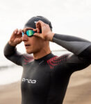 Lunettes De Natation Killa 180 Monture Blanche / Lentille Bleu