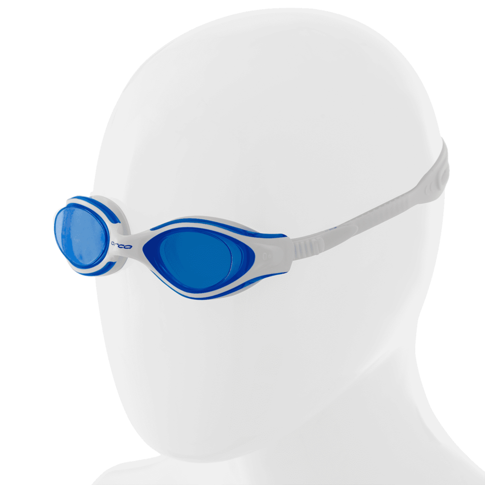 KILLA VISION Monture Blanche / Lentille Bleu