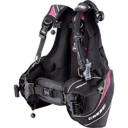 Cressi Travelight Women's BCD, Black/Pink