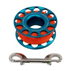 Aluminum Spool 30M / 100FT Blue