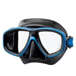 TUSA Freedom Ceos M-212 Mask, Fish Tail Blue/Black Silicone