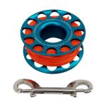 Aluminum Spool 30M / 100FT Blue