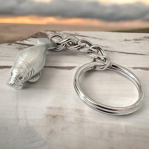 Pewter Key Chain, Sea Turtle