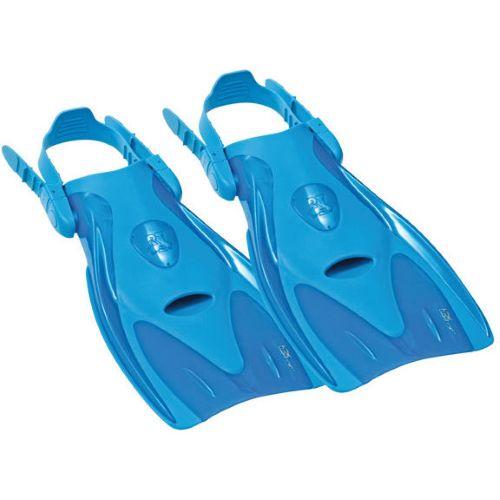 TUSA Sport Reef Tourer Long Blade Snorkeling Fins, Large, Blue