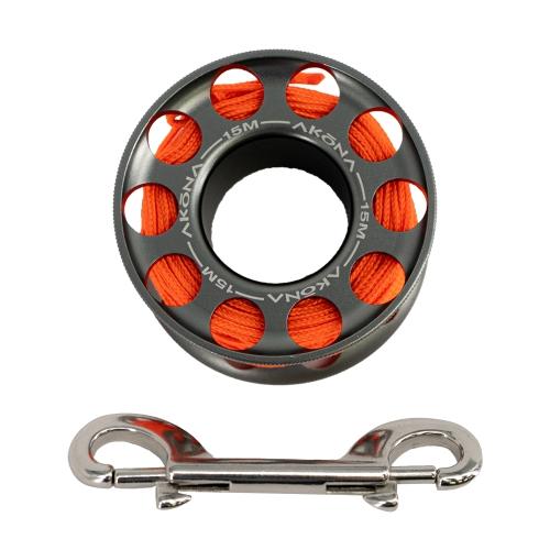 Akona Aluminum Spool Gray 15 m
