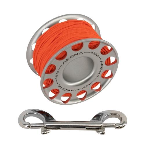 Akona Aluminum Spool Silver 45 m