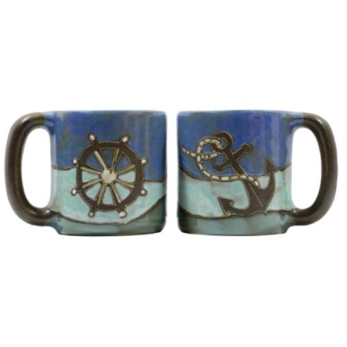Mara Stoneware, Anchors Away Mug