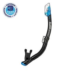 TUSA Sport Snorkel - Fish Tail Blue/ Black Silicone