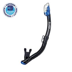 TUSA Sport Snorkel - Metallic Blue/ Black Silicone