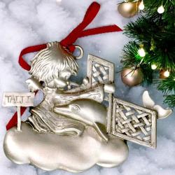 Dolphin Christmas Tree Ornament