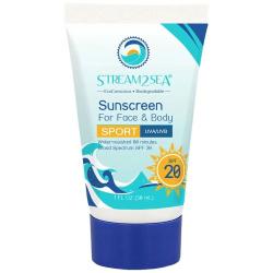 Sunscreen, Stream2Sea Face & Body SPF 30, 1 oz