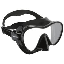 Cressi F1 Frameless Mask, Black