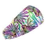 Scuba Head Band, White Lionfish Roars