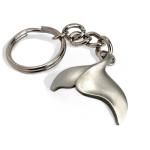 Pewter Key Chain, Whale Fluke