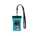 Large Float Phone Dry Bag, Neon Blue