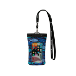 Large Float Phone Dry Bag, Blue Fish