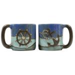 Mara Stoneware, Anchors Away Mug