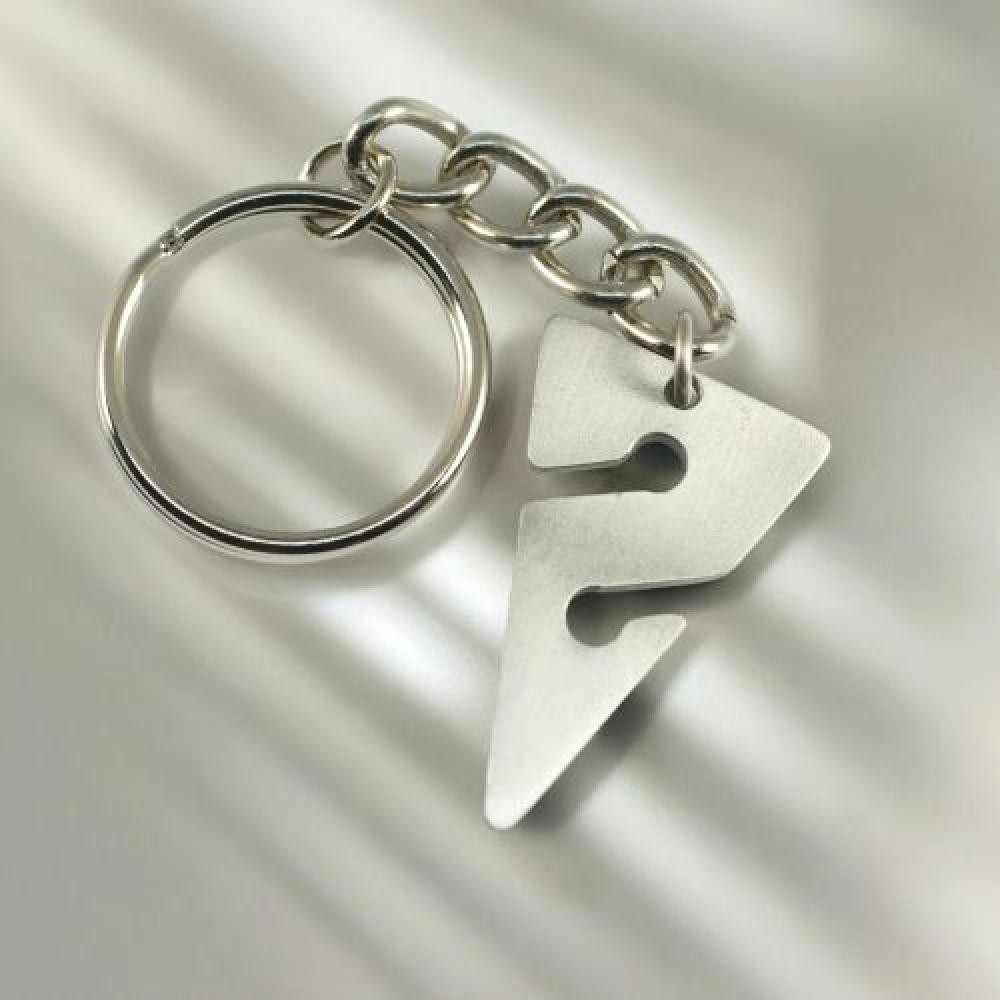 Pewter Key Chain, Line Arrow Pewter Key Chain, Line Arrow