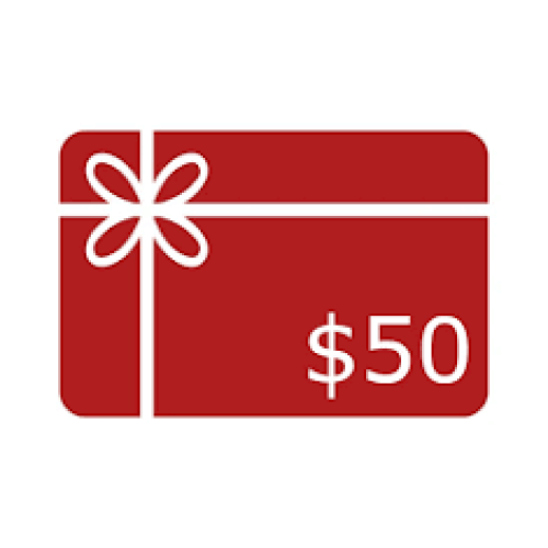 $50 gift certificate