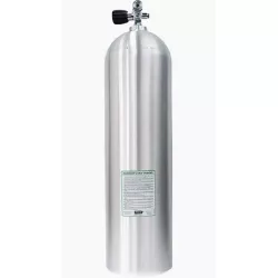 Catalina Aluminum 80 Cu Ft Cylinder- Brushed No Coat