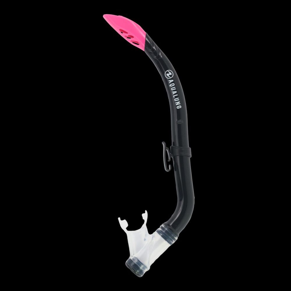 PIKE SNORKEL, BLACK/PINK PIKE SNORKEL, BLACK/PINK