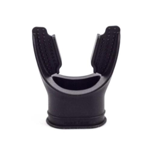 Mouthpiece Comfort Black Silicone Long