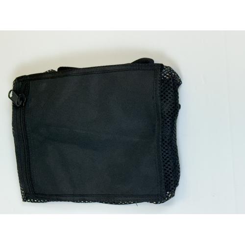 Mesh Bag W/ Drawstring and Zipper Pocket