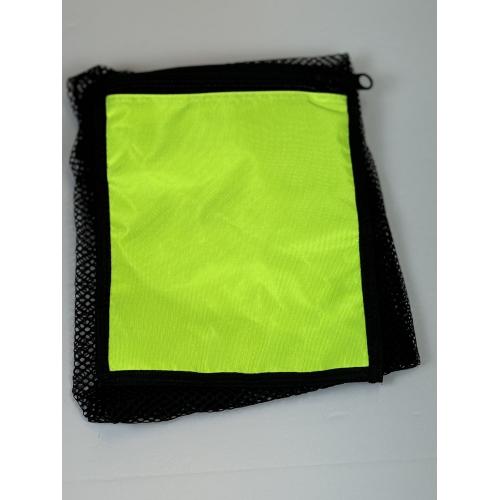 Mesh Bag W/ Drawstring and Zipper Pocket