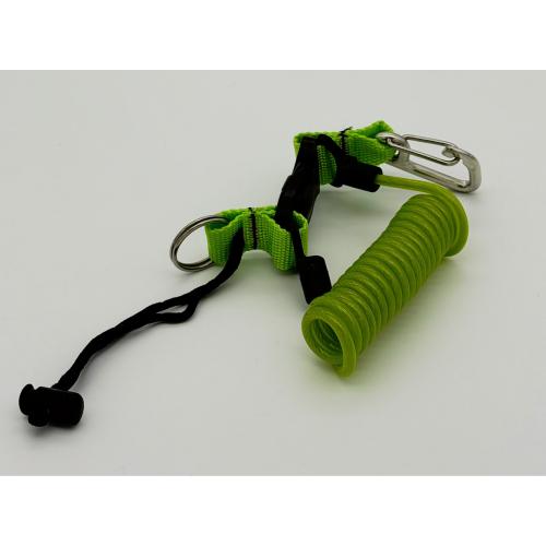 SNAPPY COIL - STAINLESS STEEL CARABINER