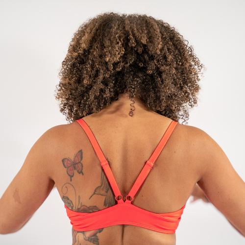 BERMUDA BIKINI TOP CORAL 